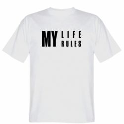Мужская футболка Stedman My life my rules