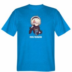 Мужская футболка Stedman Nier. Fuck Mankind - FATLINE Мужская футболка Stedman Nier. Fuck Mankind