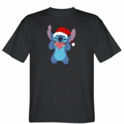 Чоловіча футболка Stedman Новорічний Стіч - FATLINE Чоловіча футболка Stedman Новорічний Стіч