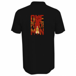 Футболка поло мужская One Punch Man Saitama - FATLINE Футболка поло мужская One Punch Man Saitama