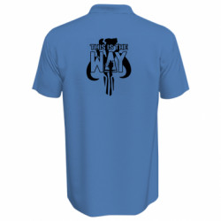 Футболка поло мужская This Is The Way Of Mandalorian - FATLINE Футболка поло мужская This Is The Way Of Mandalorian