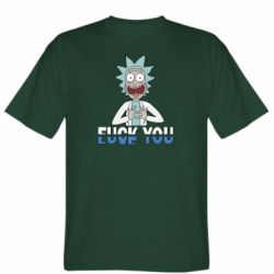 Мужская футболка Stedman Rick fuck you - FATLINE Мужская футболка Stedman Rick fuck you