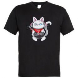 Мужские футболки с V-образным вырезом