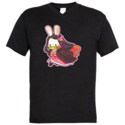 Чоловічі футболки з V-подібним вирізом