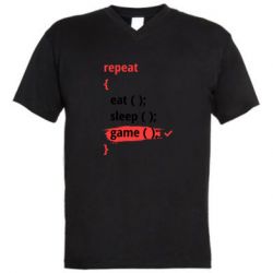 Мужские футболки с V-образным вырезом - FATLINE