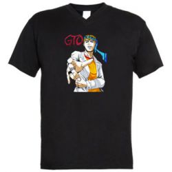 Чоловічі футболки з V-подібним вирізом - FATLINE