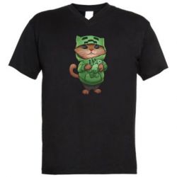 Мужские футболки с V-образным вырезом