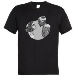 Мужские футболки с V-образным вырезом