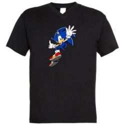 Чоловічі футболки з V-подібним вирізом