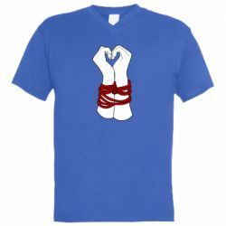 Мужские футболки с V-образным вырезом