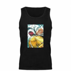 Мужская майка Powerful Saitama - FATLINE Мужская майка Powerful Saitama