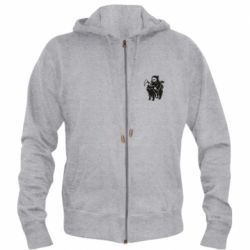 Мужские худи на молнии