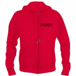 Чоловічі худі на блискавці