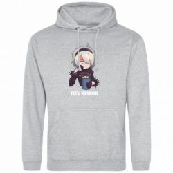 Мужская худи Nier. Fuck Mankind - FATLINE Мужская худи Nier. Fuck Mankind