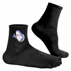 Чоловічі шкарпетки Ikea Shark Blahaj - FATLINE Чоловічі шкарпетки Ikea Shark Blahaj