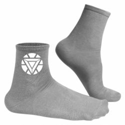 Мужские носки Iron Man Heart - FATLINE Мужские носки Iron Man Heart