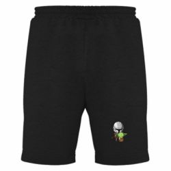 Чоловічі шорти Din Djarin And The Child - FATLINE Чоловічі шорти Din Djarin And The Child