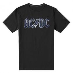 Мужская стрейчевая футболка AC/DC Logo