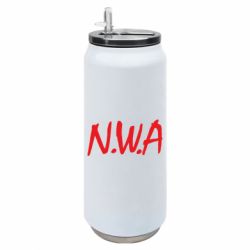 Термобанка 500ml N.W.A Logo - FATLINE Термобанка 500ml N.W.A Logo