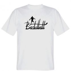 Мужская футболка Stedman Надпись Баскетбол