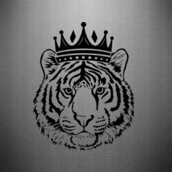 Наклейка Папа-Тигр