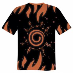 Чоловіча 3D футболка Naruto fite - FATLINE Чоловіча 3D футболка Naruto fite