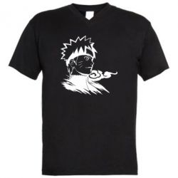 Чоловічі футболки з V-подібним вирізом