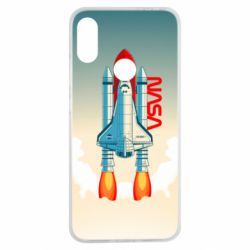 Чохол з розділу Nasa NASA logo and rocket для Xiaomi Redmi Note 7 - FATLINE Чохол з розділу Nasa NASA logo and rocket для Xiaomi Redmi Note 7