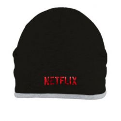 Шапка Netflix logo text - FATLINE Шапка Netflix logo text