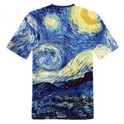 Мужская 3D футболка Night - FATLINE Мужская 3D футболка Night