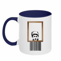 Кружка двоколірна 320ml Микола Хвильовий - Я (Романтика) - FATLINE Кружка двоколірна 320ml Микола Хвильовий - Я (Романтика)