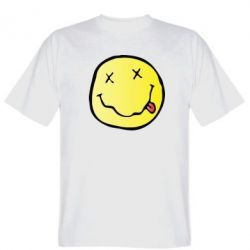 Мужская футболка Stedman Nirvana Logo 3D - FATLINE Мужская футболка Stedman Nirvana Logo 3D