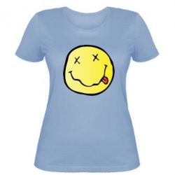 Жіноча футболка Nirvana Logo 3D