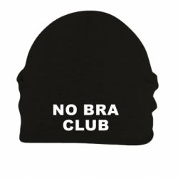 Шапка на флісі No bra club - FATLINE Шапка на флісі No bra club