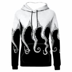 Жіноча 3D худі Octopus tentacles - FATLINE Жіноча 3D худі Octopus tentacles