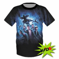 Дитяча футболка 3D Оn the other side - FATLINE Дитяча футболка 3D Оn the other side