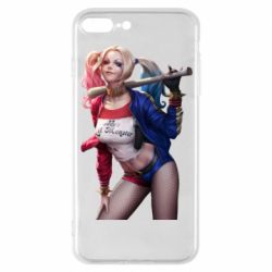 Чехол из раздела DC Опасная Харли Квинн для Apple iPhone 7 Plus - FATLINE Чехол из раздела DC Опасная Харли Квинн для Apple iPhone 7 Plus