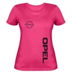 Женская футболка Опель - FATLINE Женская футболка Опель