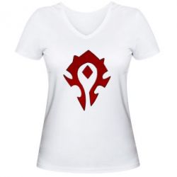 Жіночі футболки з V-подібним вирізом - FATLINE