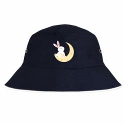 Панама Cute rabbit on the moon - FATLINE Панама Cute rabbit on the moon