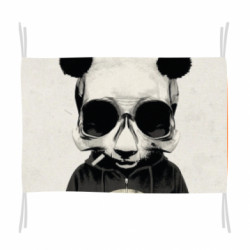 Флаг Panda skull - FATLINE Флаг Panda skull