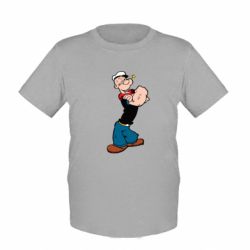 Детская футболка Папай моряк - FATLINE Детская футболка Папай моряк