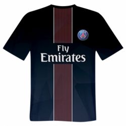 Чоловіча 3D футболка Paris Saint Germain