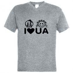 Чоловічі футболки з V-подібним вирізом