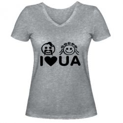 Жіночі футболки з V-подібним вирізом - FATLINE