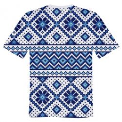 Чоловіча 3D футболка Pattern Ukraine - FATLINE Чоловіча 3D футболка Pattern Ukraine