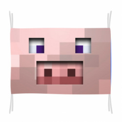 Флаг Pig from minecraft - FATLINE Флаг Pig from minecraft