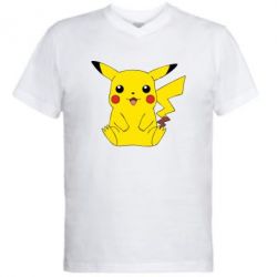 Чоловічі футболки з V-подібним вирізом