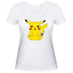 Жіночі футболки з V-подібним вирізом - FATLINE