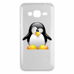 Чохол з розділу Linux Пінгвін для Samsung J3 2016 - FATLINE Чохол з розділу Linux Пінгвін для Samsung J3 2016